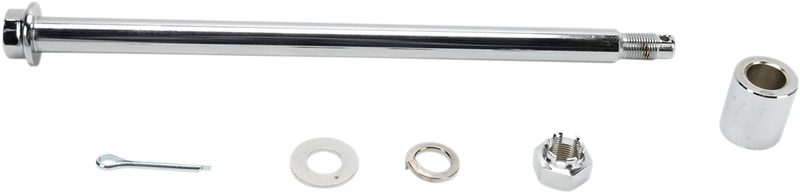 DRAG SPECIALTIES Axle Kit - Rear - Chrome - '86-'99 ST ACT 11.375" LONG 16-0302-BC520