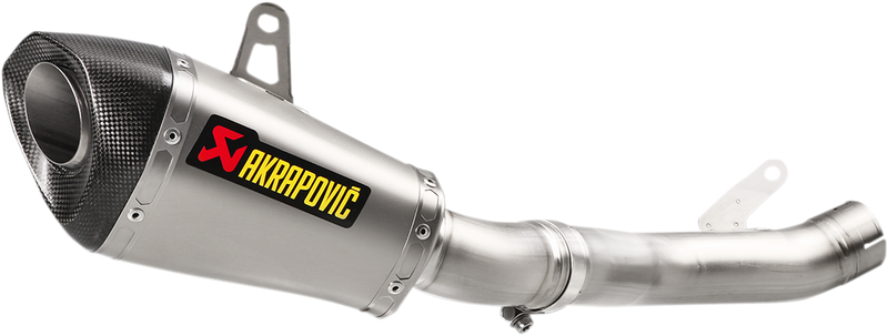 Kawasaki ZX10R 2016-2020 Exhaust Akrapovic Slip-On in Titanium and Carbon Fiber S-K10SO17-ASZ