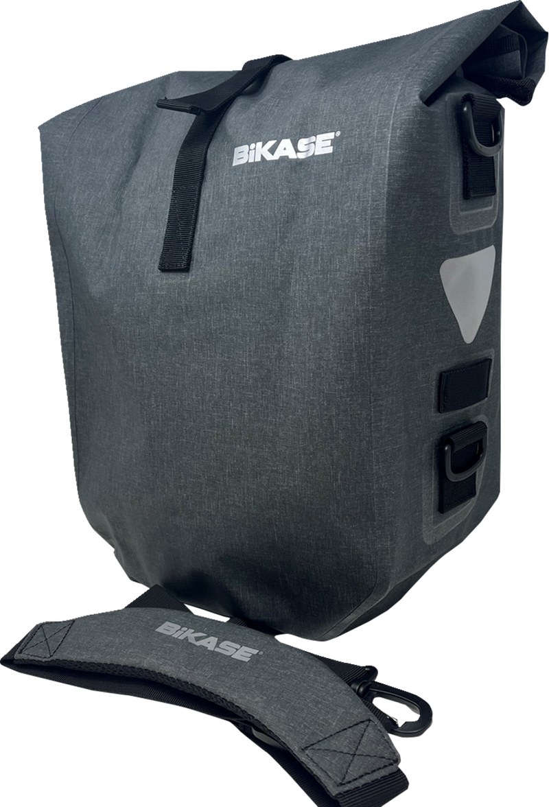 BIKASE Reggie 2 Bag - Pannier - Gray 2039G