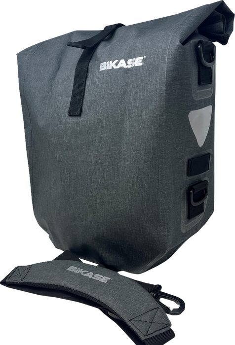 BIKASE Reggie 2 Bag - Pannier - Gray 2039G