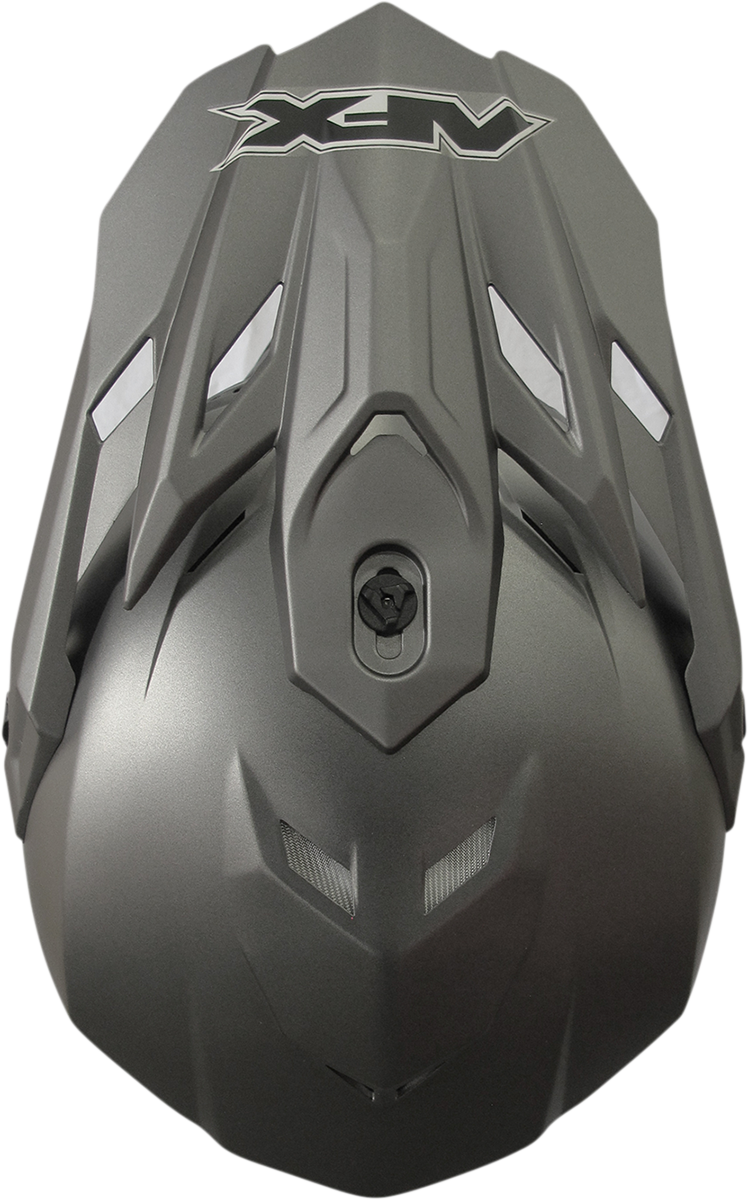 AFX FX-19R Motorcycle Helmet - Frost Gray - 2XL 0110-7056