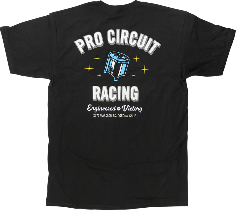PRO CIRCUIT Piston T-Shirt - Black - Large 6431740-030