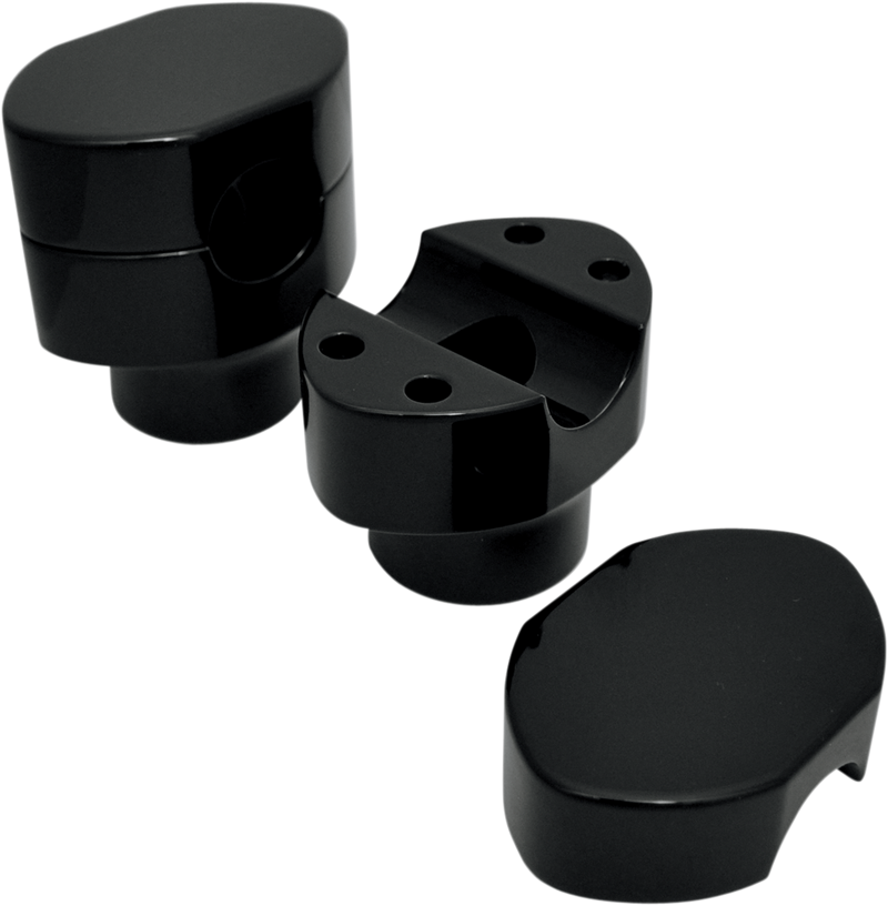 LA CHOPPERS Risers - Paughco Springer - Black LA-7410-03B