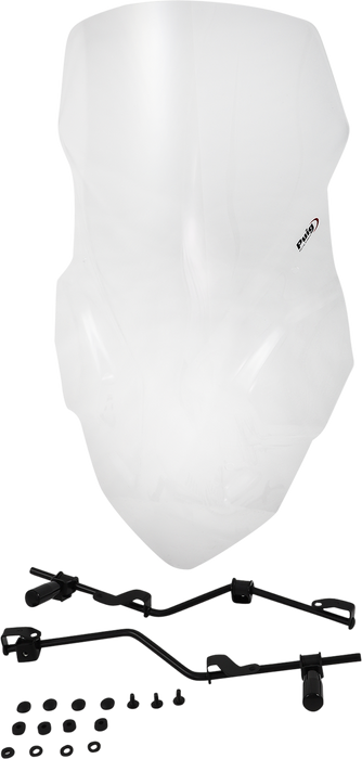 PUIG HI-TECH PARTS Touring Windscreen - Clear - Africa 3714W