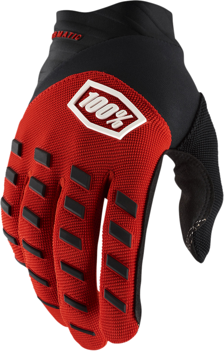 100% Youth Airmatic Gloves - Red/Black - Small 10001-00008