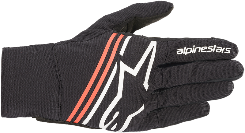 ALPINESTARS Reef Gloves - Black/White/Fluo Red - XL 3569020-1231-XL