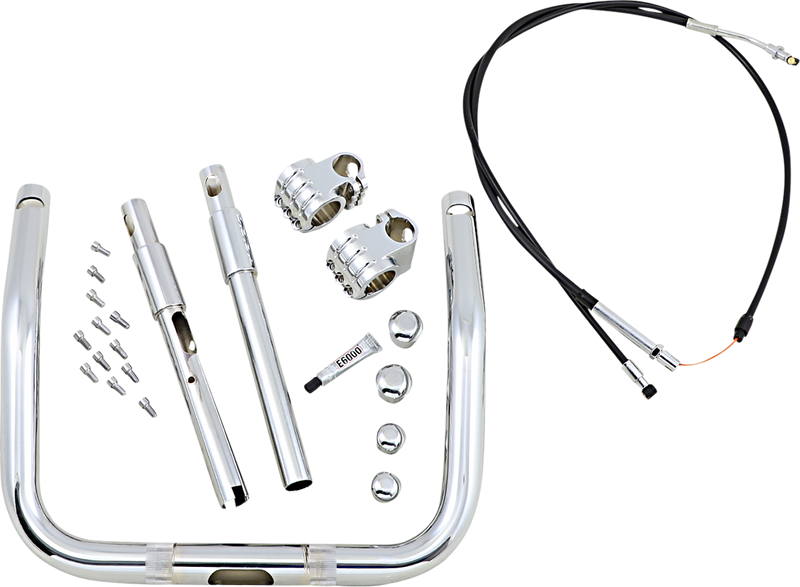 KLOCK WERKS Handlebar - Klip Hanger - 13" - Chrome KWH-04-0507