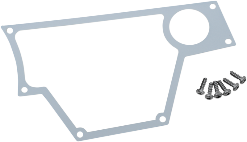 MOOSE UTILITY Dash Plate - Large - Right - White 100-4371-PU