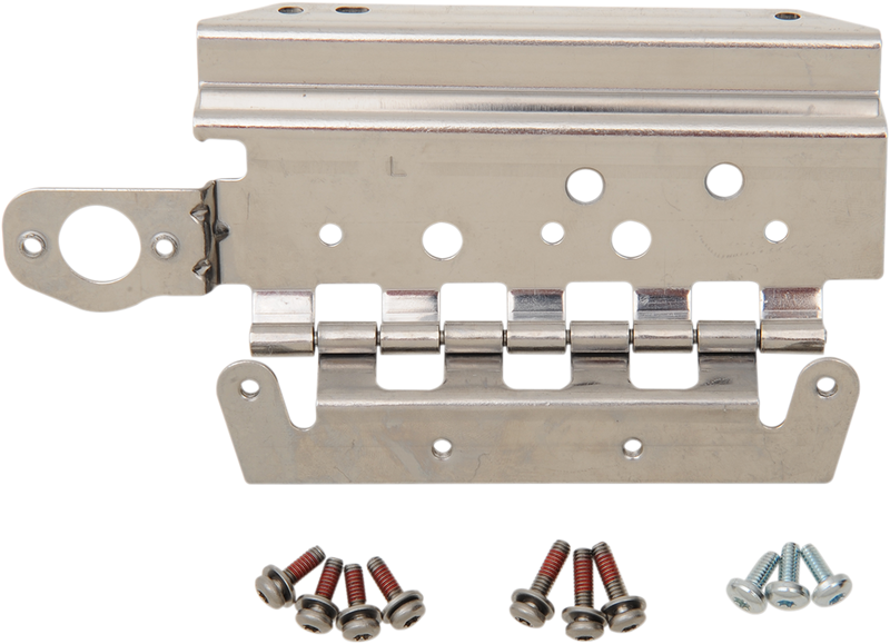 DRAG SPECIALTIES Replacement Saddlebag Lid Hinge Kit - Left S77-0150-AL