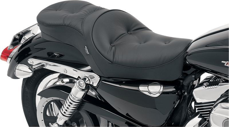 DRAG SPECIALTIES Low Profile Seat - Pillow - XL '04-'22 NO RUBBER BUMPERS 0804-0261