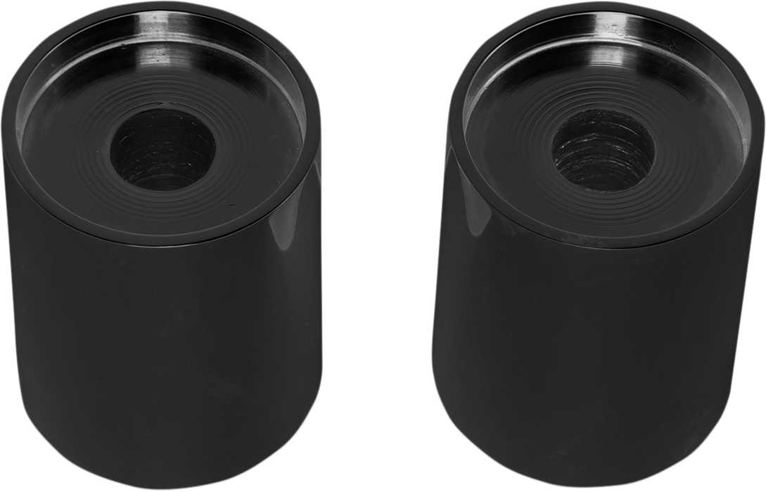 LA CHOPPERS Riser Extensions - 2" x 1-1/2" - Black LA-7413-53B