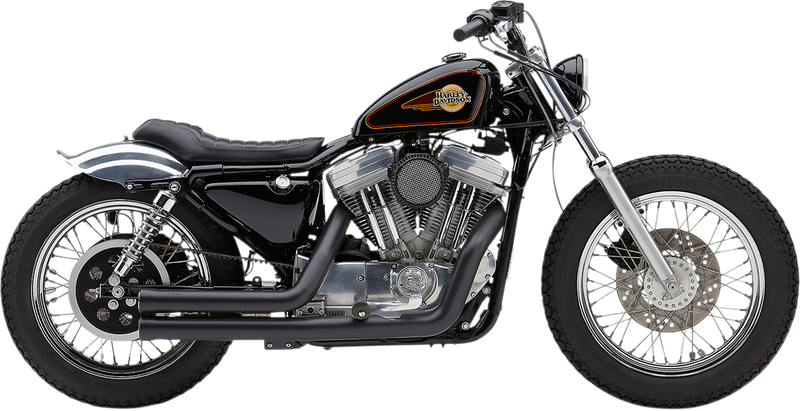 COBRA 909 Exhaust - Black - '86-'03 XL F/MID CONTROL MDLS ONLY 6701B