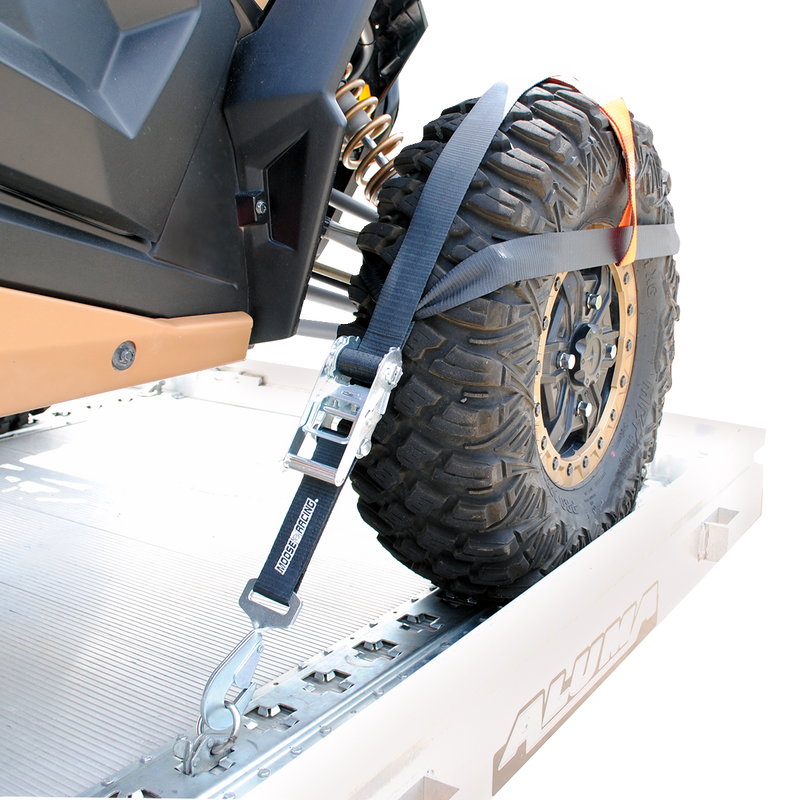 MOOSE UTILITY Wheel Net Tie Downs - Black 3920-0494