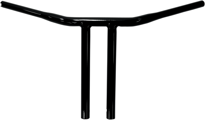 DRAG SPECIALTIES Handlebar - T-Bar - Buffalo - 12" - Black HAS TBW NOTCH 0601-2749