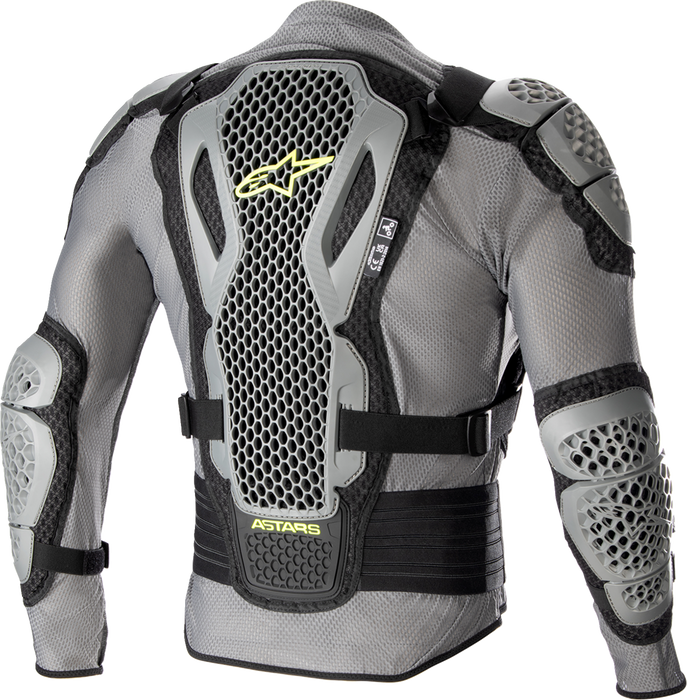 ALPINESTARS Bionic Action V2 Protection Jacket - Gray/Black/Yellow - 2XL 6506823-915-2X