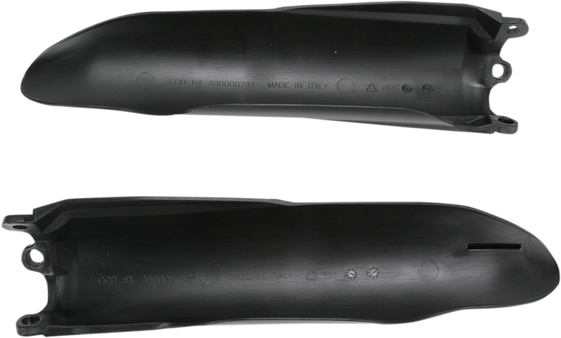 ACERBIS Lower Fork Covers - Black 2113770001