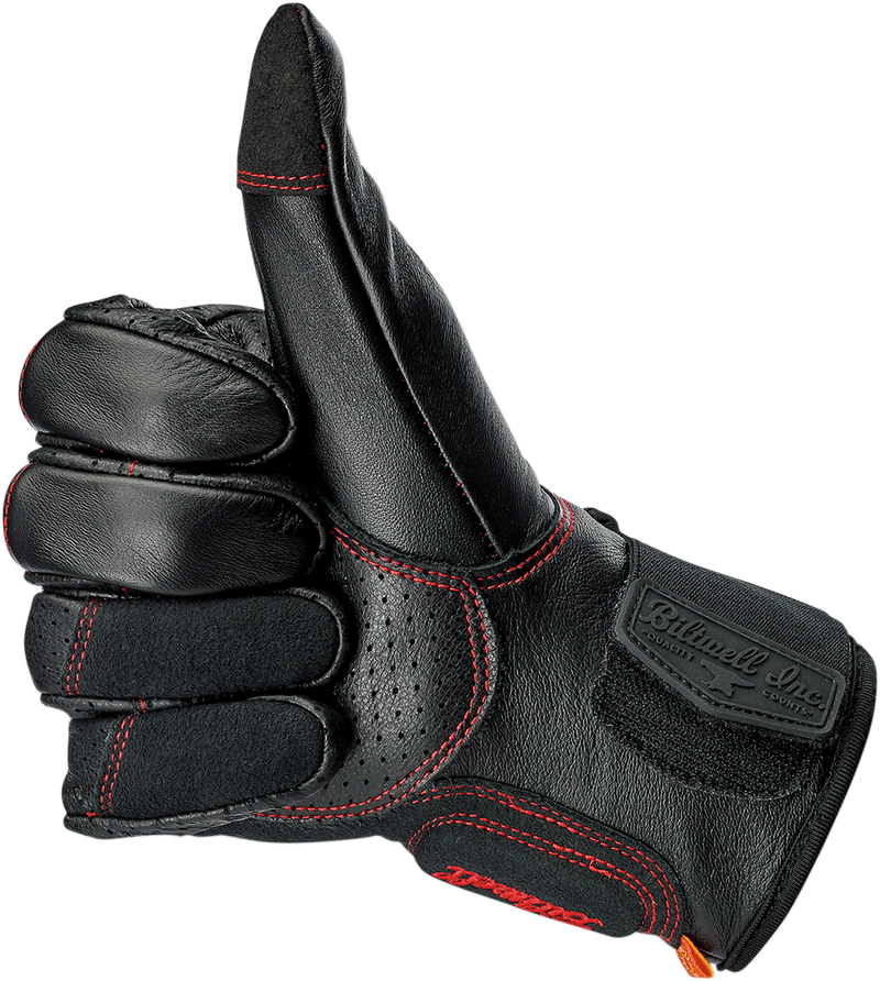 BILTWELL Borrego Gloves - Redline - 2XL 1506-0108-306