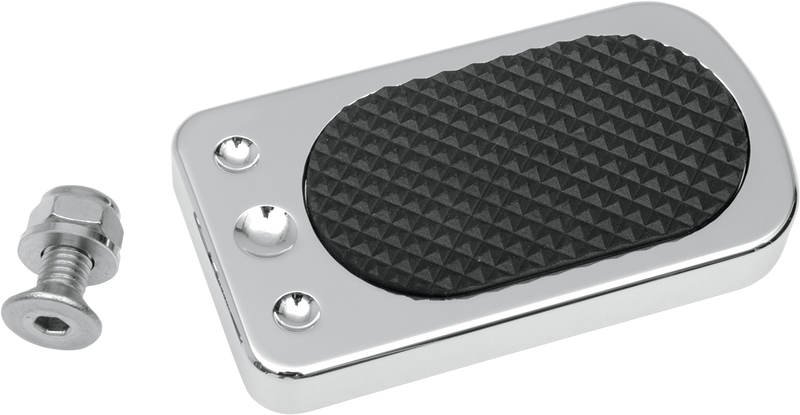 DRAG SPECIALTIES Brake Pedal Pad - Chrome 1610-0133