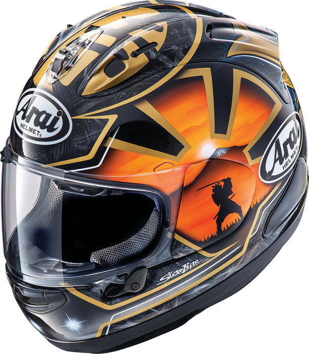 ARAI Corsair-X Motorcycle Helmet - Dani Samurai-2 - Black - XS 0101-15767