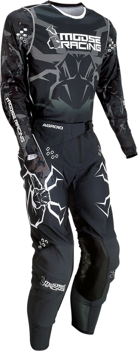 MOOSE RACING Agroid Jersey - Stealth - Small 2910-7000