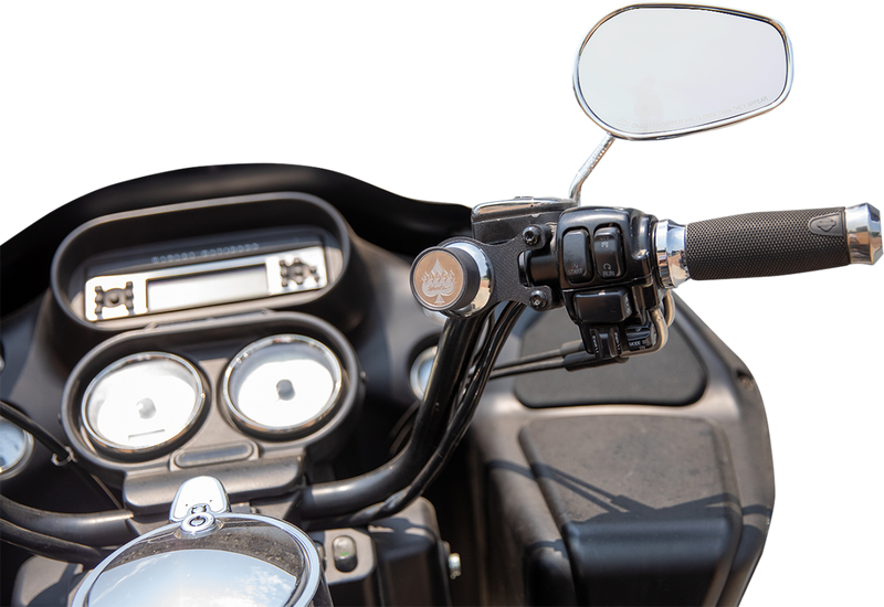 KLOCK WERKS Handlebar Mount - iOmount™ - Chrome KWD-01-0605-C