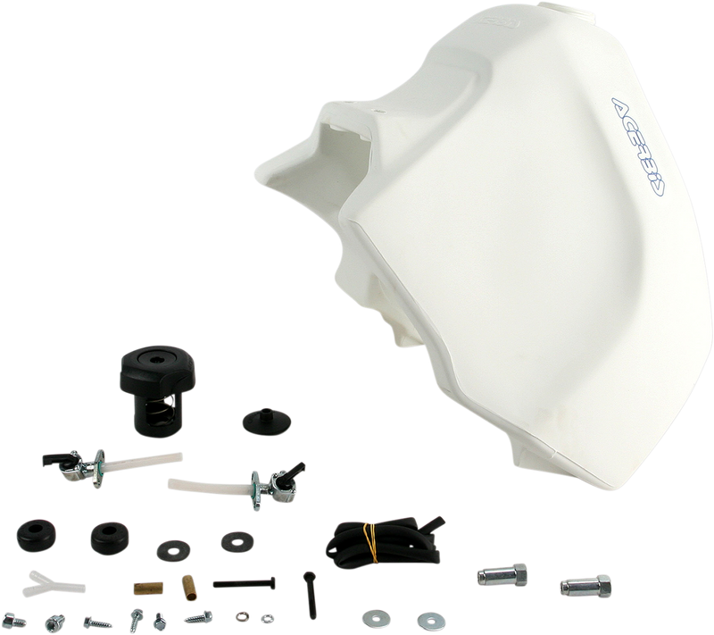ACERBIS Gas Tank - White - Suzuki 	DR 350  4.25 Gallon 2140640002