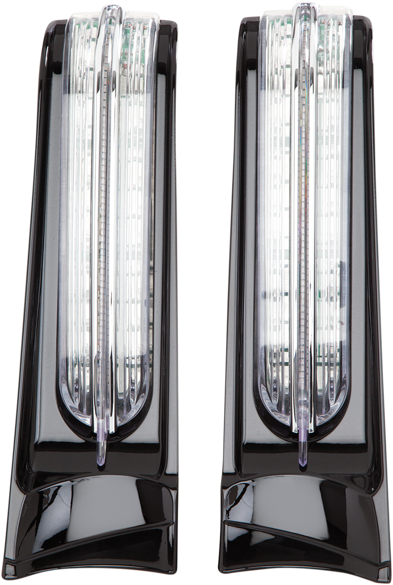 CIRO Filler Panel Accent Lights- Black Glide 2014-2020  40003