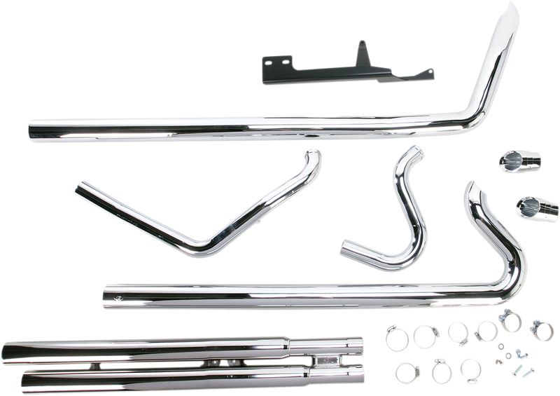 COBRA Speedster Xtra Long Slashdown Exhaust - Switchback CANNOT SHIP APP 6959
