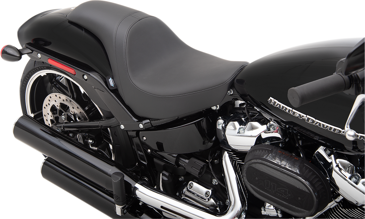 DRAG SPECIALTIES Predator Seat - Smooth - Solar Leather 0802-1265