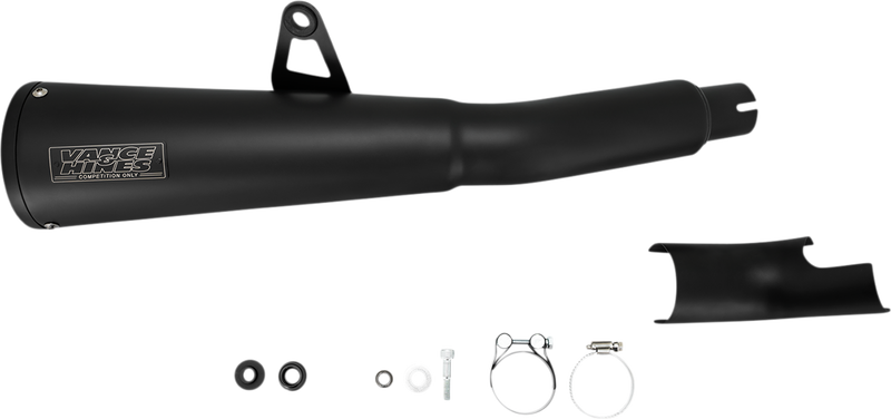 Vance & Hines Exhaust for Honda Rebel 1100 2021-2024 Upsweep Black Slip-On 48425