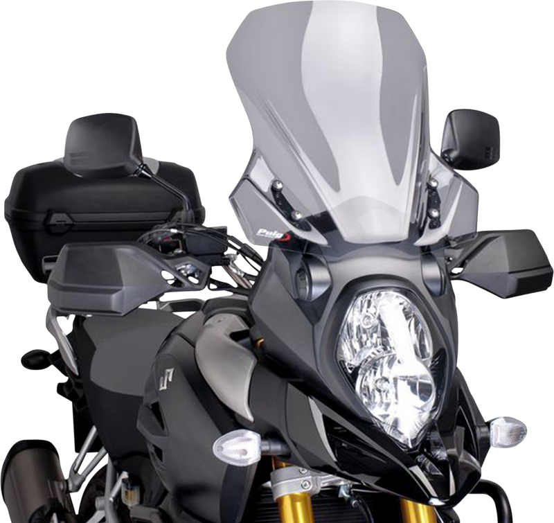 PUIG HI-TECH PARTS Touring Windscreen - Light Smoke - Suzuki 7229H