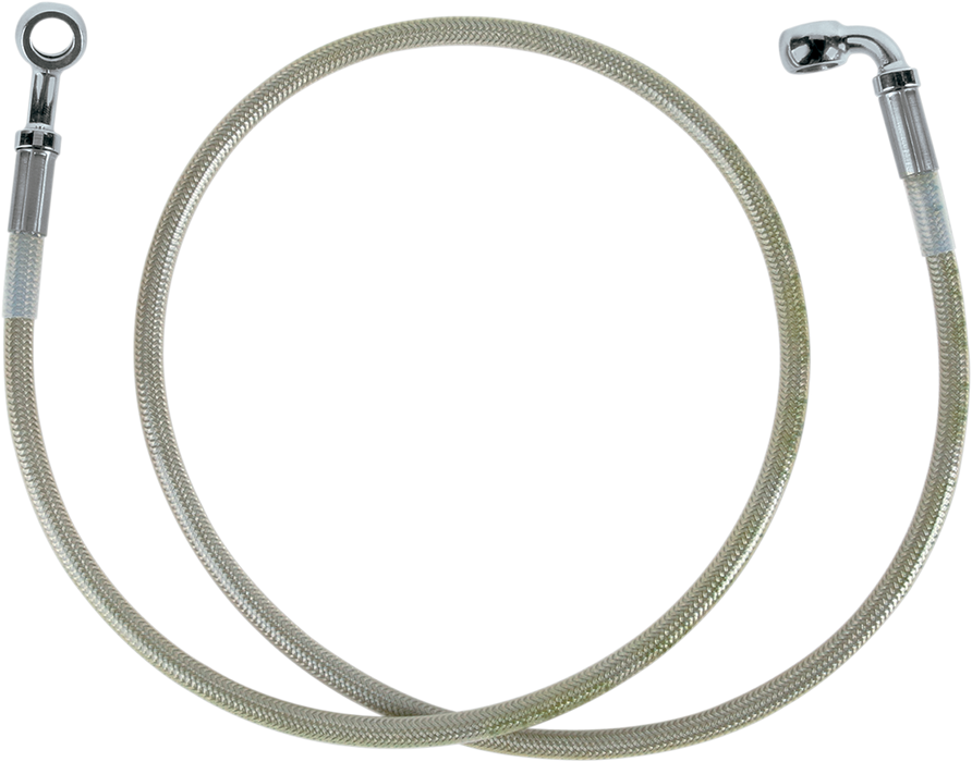 DRAG SPECIALTIES Brake Line - Front (Upper) - Stainless Steel 640311