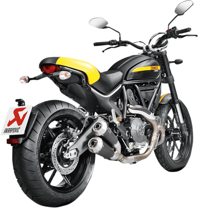 AKRAPOVIC Ducati Scrambler Titanium Muffler Monster 797/ Scrambler 2015-2020  S-D8SO4-CUBTBL/1 1811-2948