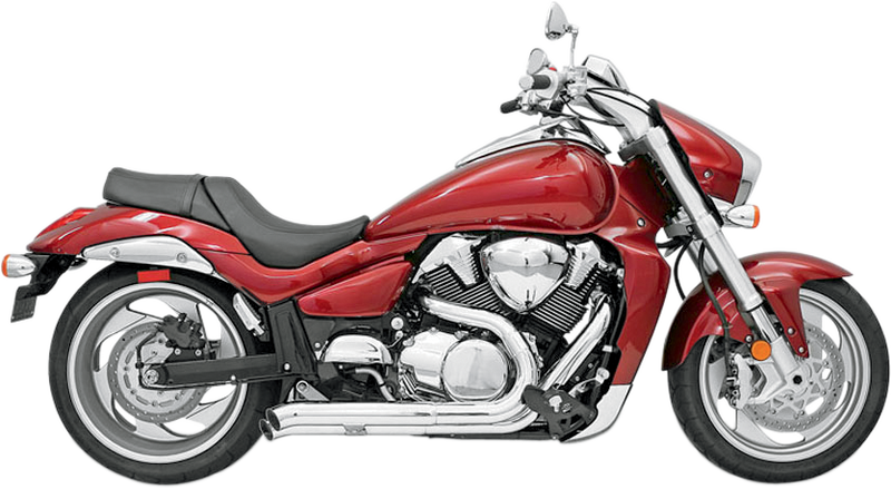 BASSANI XHAUST Pro Street Turn Out Exhaust - Chrome - M109R SM9-3TO