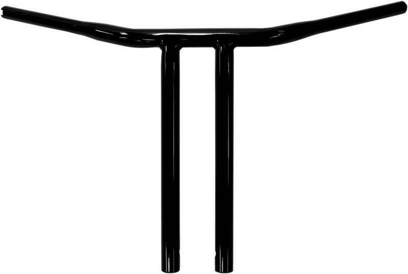 DRAG SPECIALTIES Handlebar - T-Bar - Buffalo - 14" - Black HAS TBW NOTCH 0601-2751