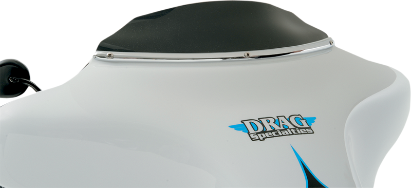 KLOCK WERKS Flare™ Windshield - 3-1/2" - Black - '96-'13 FLHT KWW-01-0204