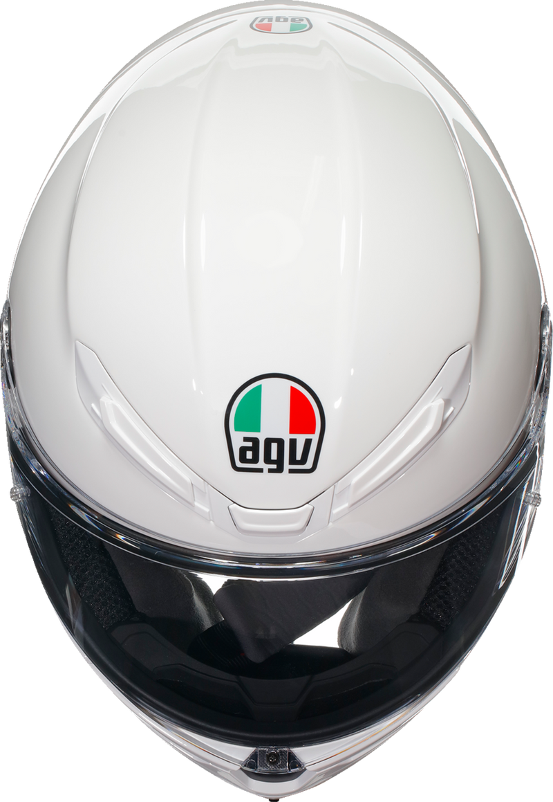 AGV K6 S Motorcycle Helmet - White - Large 2118395002010L