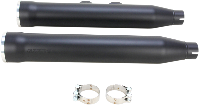 COBRA 3" RPT Mufflers - Black 6052B