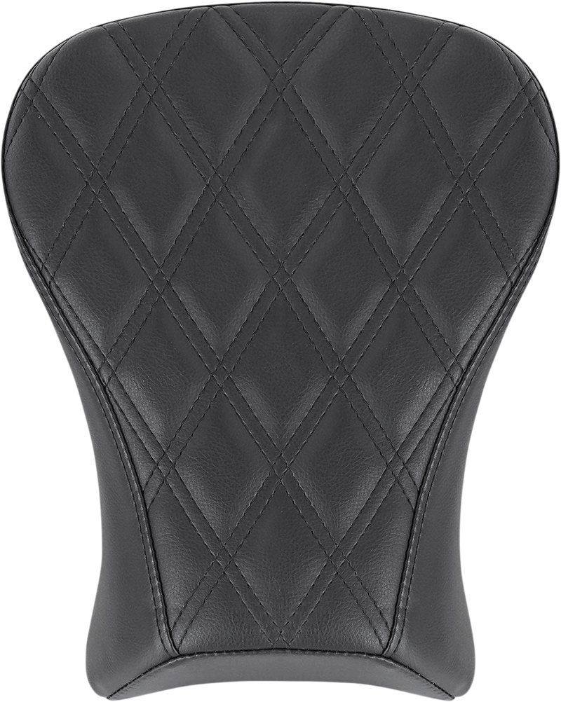 SADDLEMEN Renegade Pillion Pad - Touring - Lattice Stitched - Black - FLSB/FXLR '18-'23 818-29-012LS