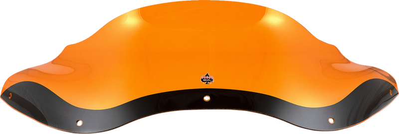 KLOCK WERKS Kolor Flare™ Windshield - 8" - Orange - FLTR KWW-01-0689
