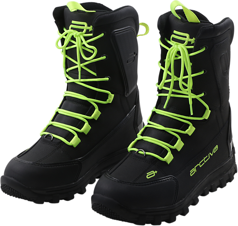 ARCTIVA Advance Boots Replacement Laces - Hi-Viz - Size 8-9 3430-0944