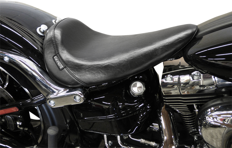 LE PERA Bare Bones Solo Seat - Smooth - Black - FXSB LKB-007