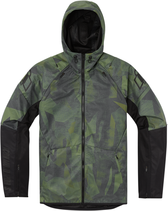 ICON Airform Battlescar™ Jacket - Green - 2XL 2820-5483