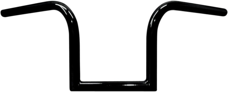 LA CHOPPERS Handlebar - Bourbon Ape - 8" - Black LA-7381-08B