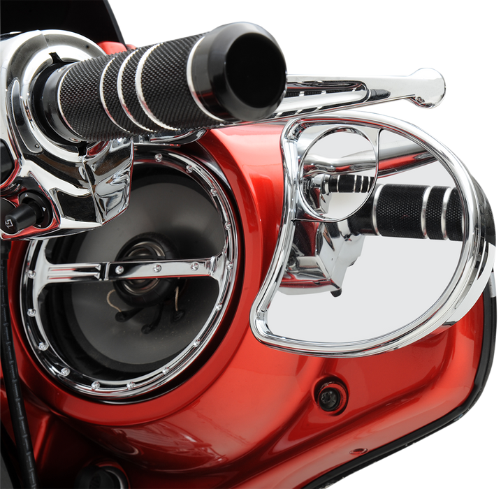 DRAG SPECIALTIES Fairing Mount Mirrors - '14-'22 77501