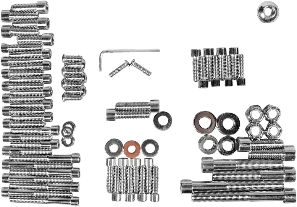 DRAG SPECIALTIES Smooth Motor Bolt Kit MK106S