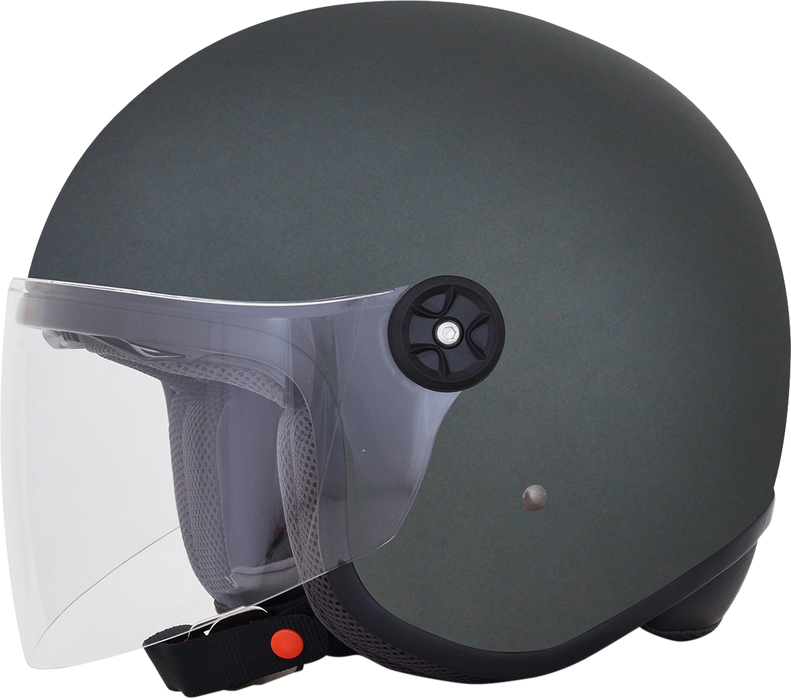 AFX FX-143 Motorcycle Helmet - Frost Gray - Medium 0104-2626