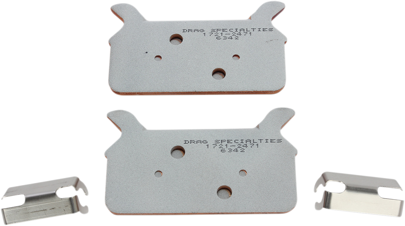 DRAG SPECIALTIES Sintered Brake Pads - Touring WRNG CALLOUT /WRNG PHOTO HDP904