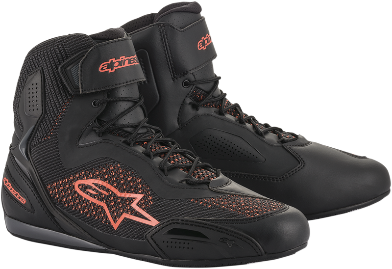 ALPINESTARS Faster-3 Rideknit® Shoes - Black/Red - US 7.5 251031910308