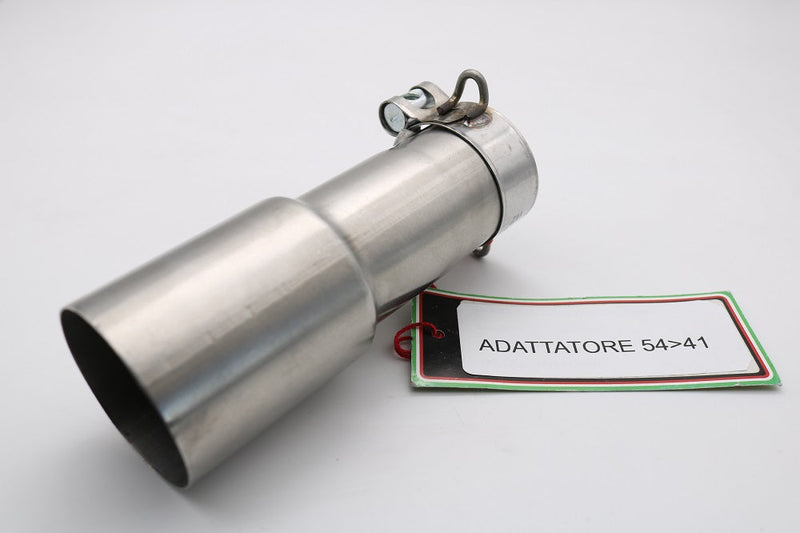 GPR Exhaust for Cafè Racer Cafè Racer 1980-2021, Accessorio - Accessory, Link Pipe adapter from Diam 54 To Diam 41